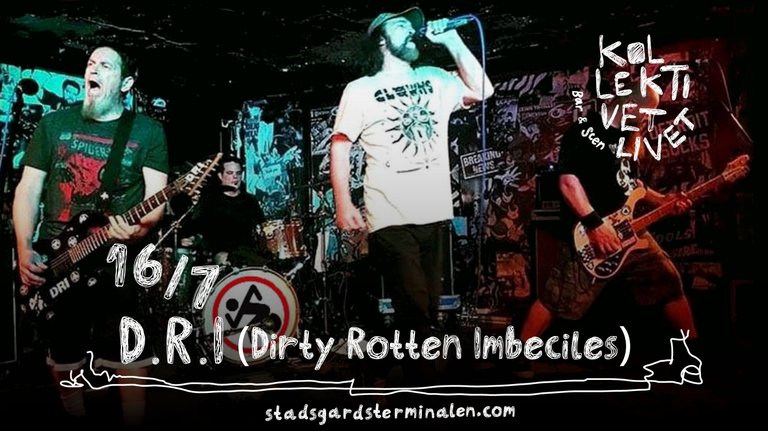 D.R.I (Dirty Rotten Imbeciles) | Kollektivet Livet