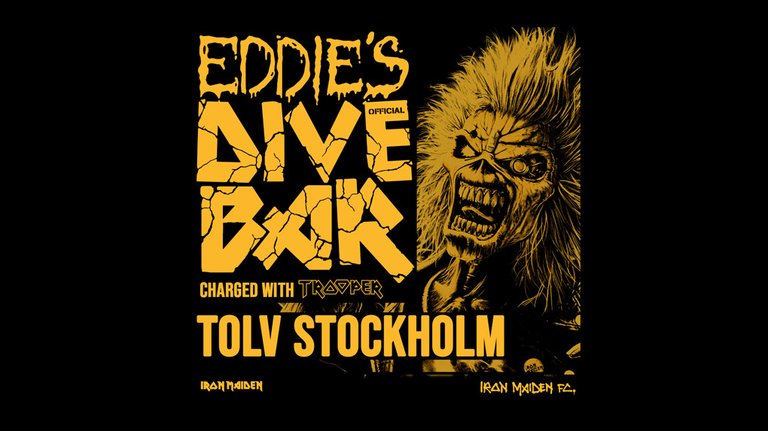 Eddie’s Official Pop-up Dive Bar - Iron Maiden