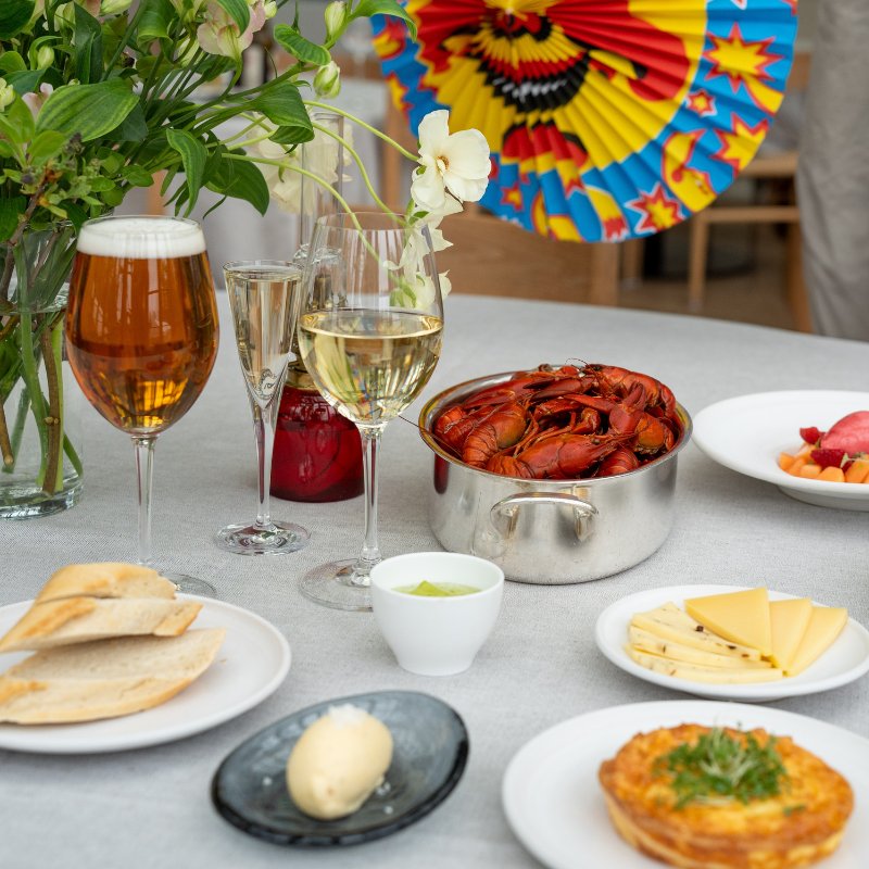 Enjoy a Tradtional Swedish Crayfish Party at Gondolen