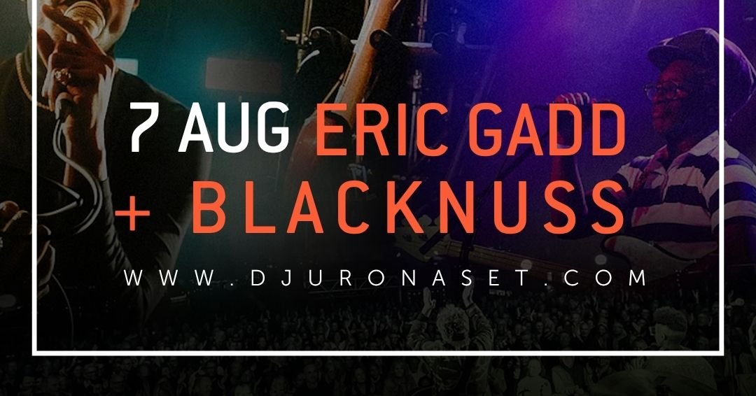Eric Gadd och Blacknuss in Folkparken