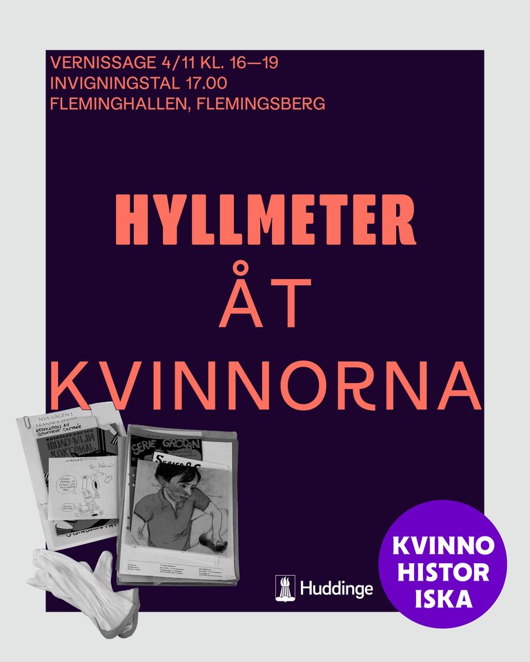Exhibition Opening: Shelf Space for Women – in Flemingsberg
