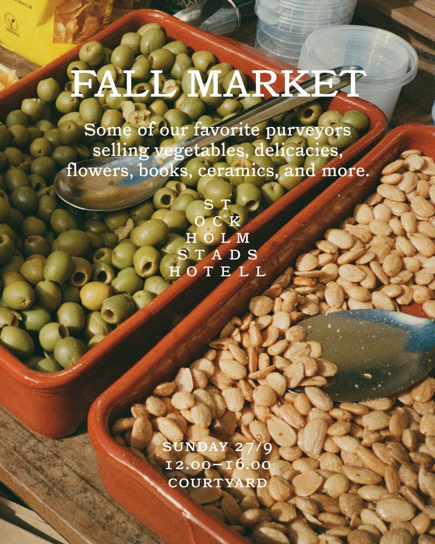 Fall Market at Stockholm Stadshotell