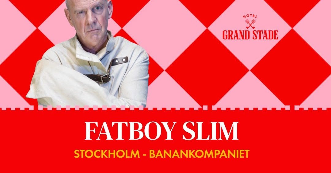 Fatboy Slim checks in at Hotel Grand Stade