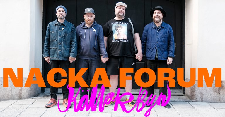 The band Nacka Forum.