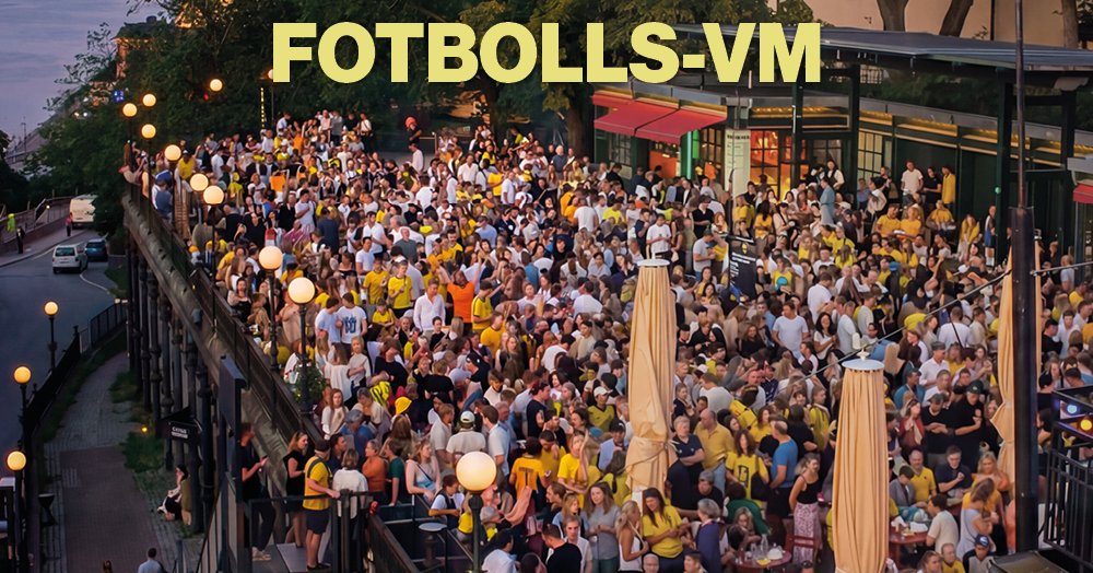FIFA World Cup 2026 Screenings at Mosebacketerrassen