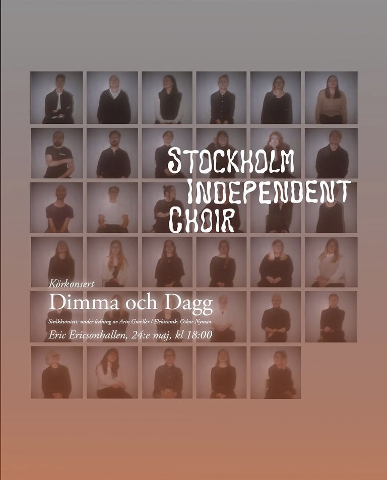 fog and dew, a choir concert