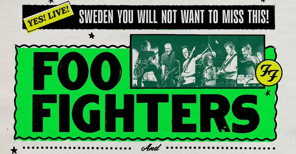 Foo Fighters - TAKE COVER TOUR
