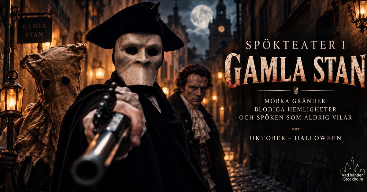 Ghost Theatre in Stockholm’s Old Town