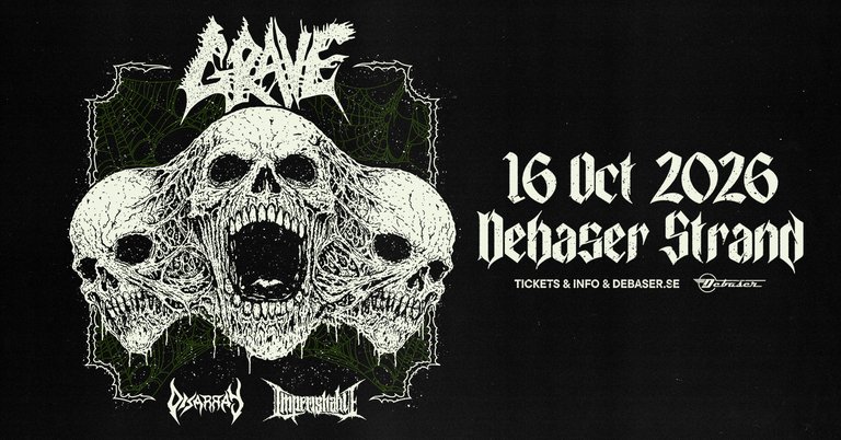 Grave | Support: Disarray + Imperishable | Debaser Strand