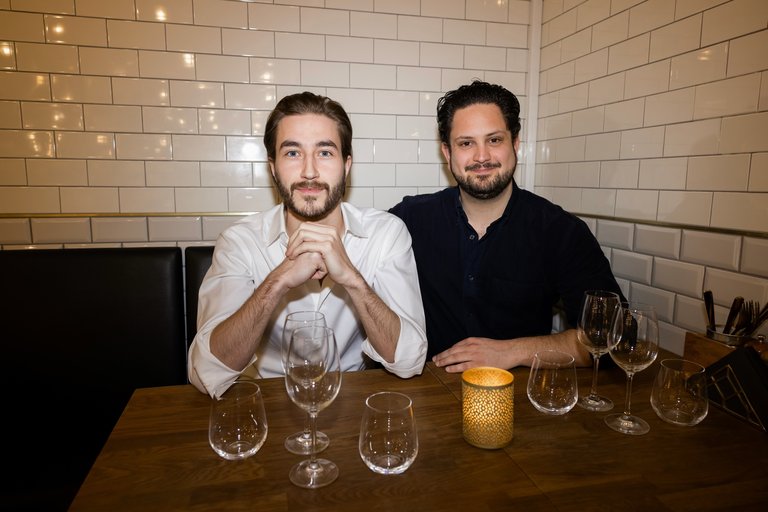 Guest appearence by Swedish Master chefs Eric and Amos at Melanders Södermalm