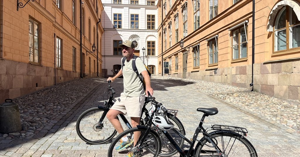 Guided Bike Tour around the Stockholm City Centre