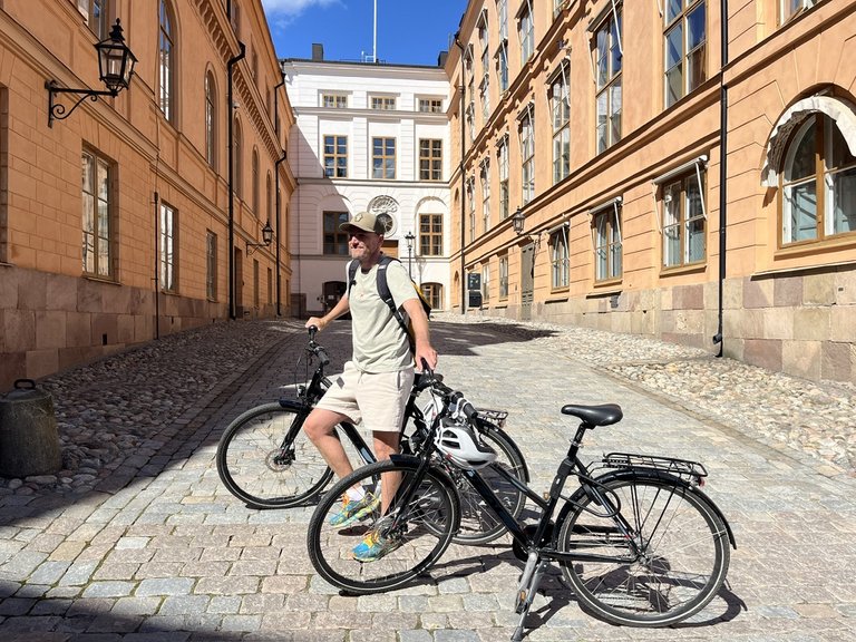 Guided Bike Tour around the Stockholm City Centre