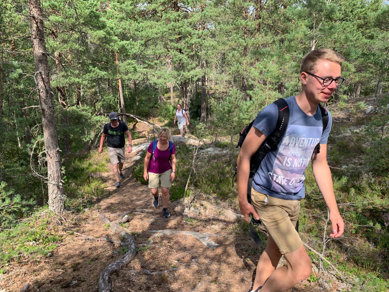 Guided Hike in Stockholm Nature Reserve + Campfire Lunch