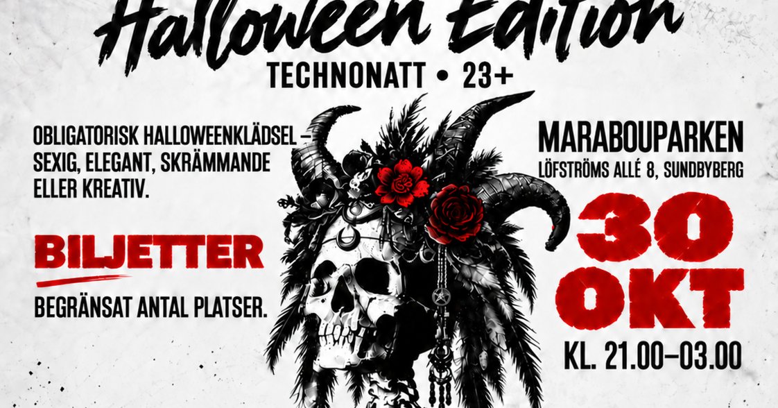 Halloween – After Dark/ Techni Night