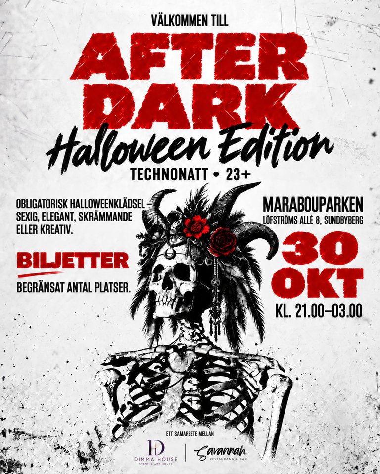 Halloween- After Dark/ Techni Night