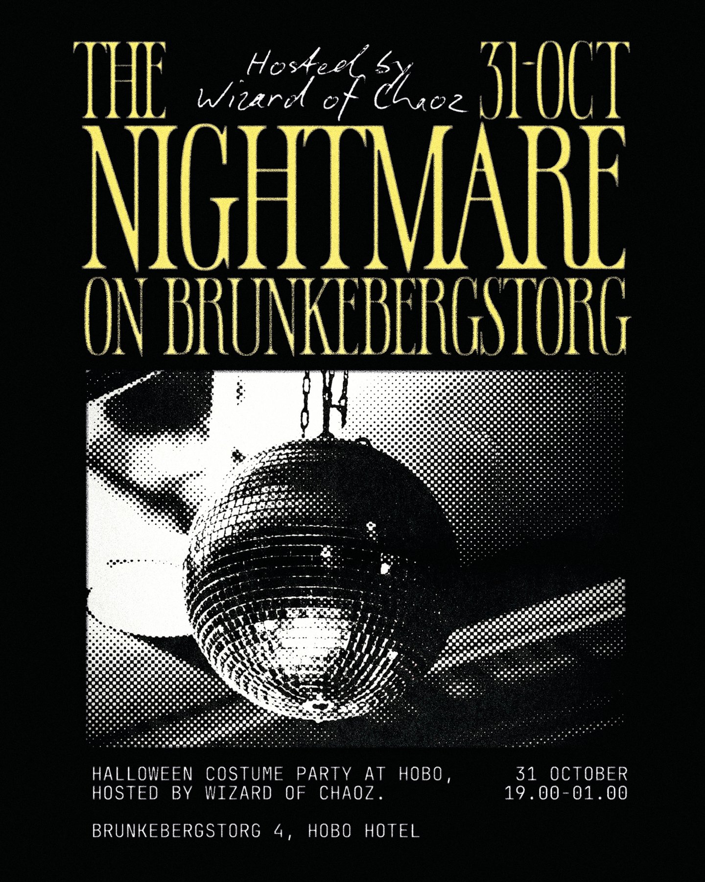 HALLOWEEN PARTY – The Nightmare on Brunkebergstorg