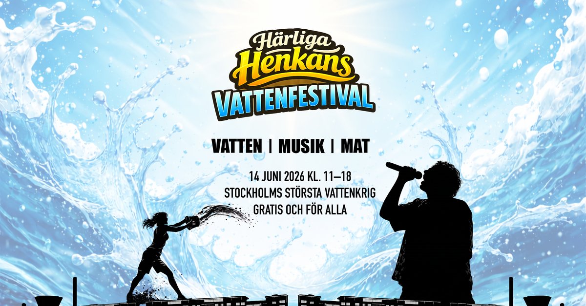Härliga Henkan’s Water Festival – Nacka