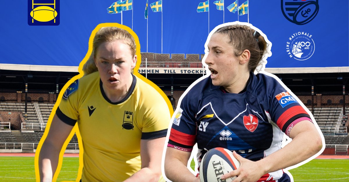 Women’s rugby match: Sweden takes on the French Navy (RCMN)