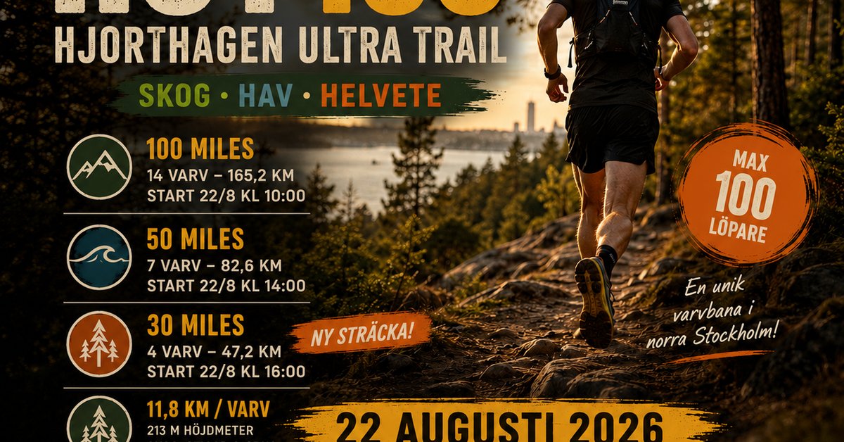 Hjorthagen Ultra Trail 100