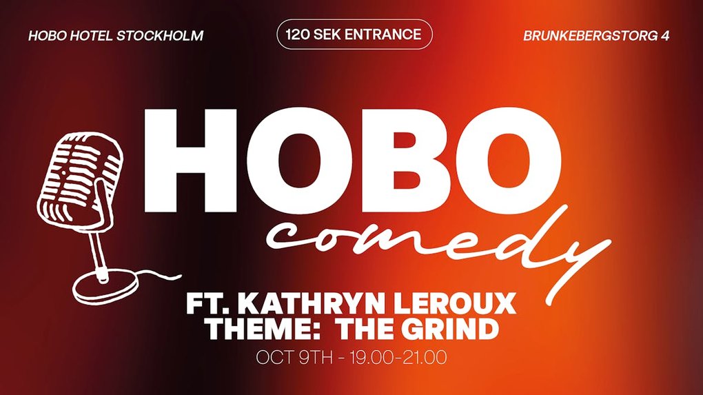 Eventbild HOBO COMEDY THEME NIGHTS - THE GRIND