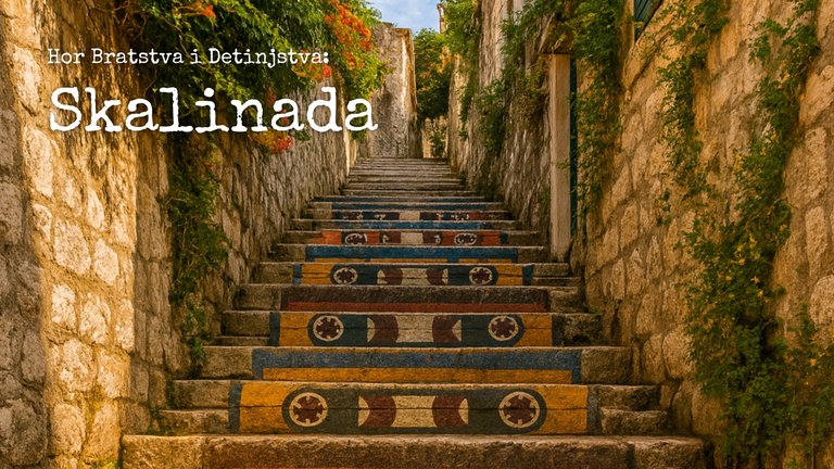 Hor Bratstva i Detinjstva: Skalinada