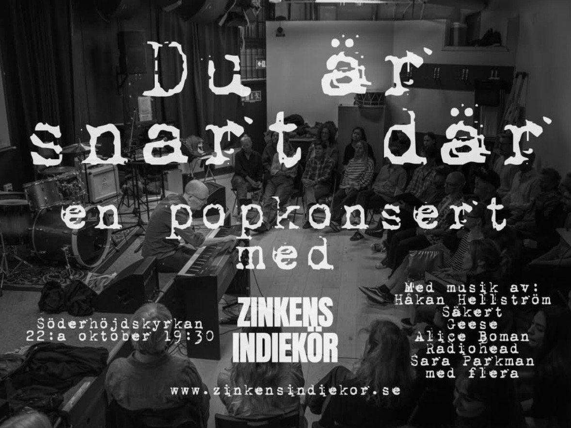Indie-pop choir concert