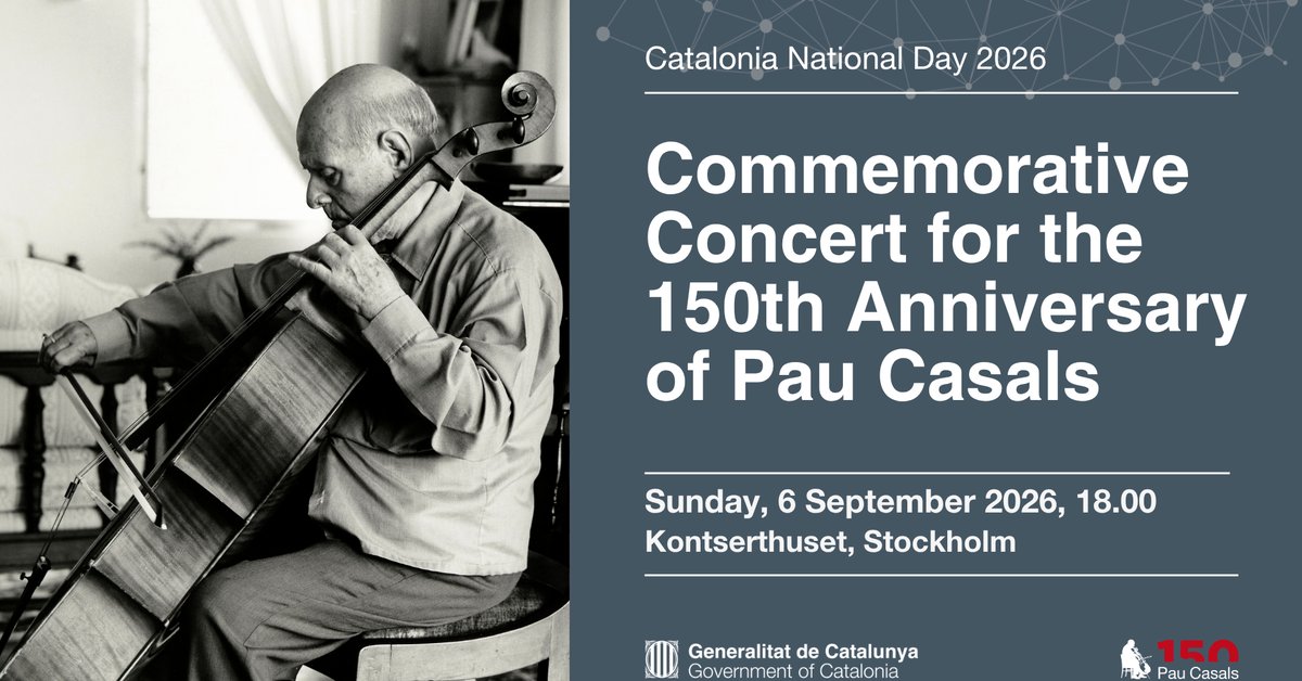 National Day of Catalonia – Concert Celebrating Pau Casals' 150th Anniversary