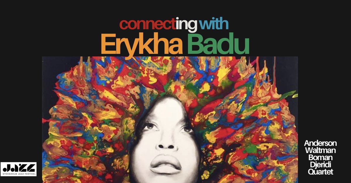 Jazz at Åsen: Connecting With Erykha Badu with the Anderson-Waltman-Boman-Djeridi Quartet