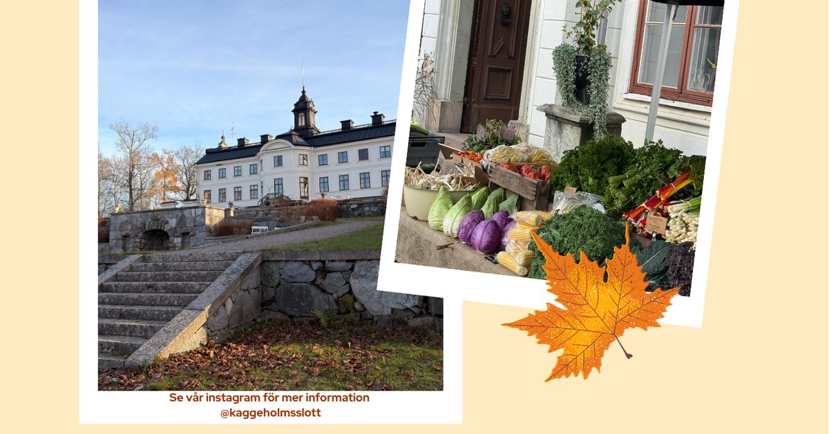 Kaggeholm Castle´s Autumn Market