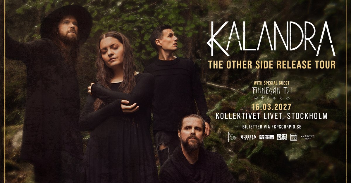 Kalandra - The Other Side Release Tour + Support: Finnegan Tui