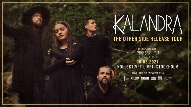 Kalandra - The Other Side Release Tour + Support: Finnegan Tui