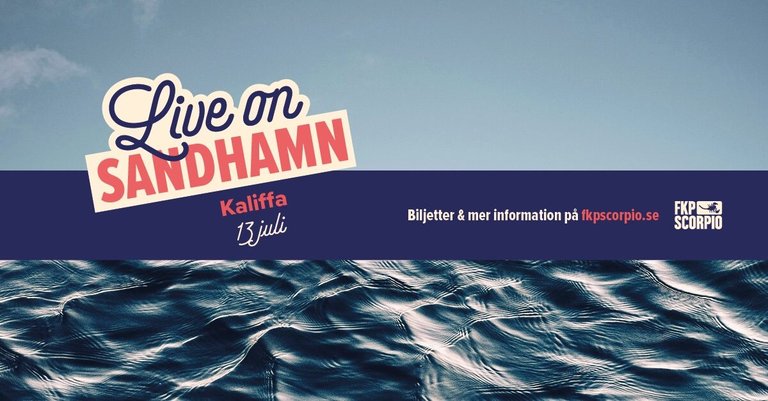 Kaliffa - Live on Sandhamn