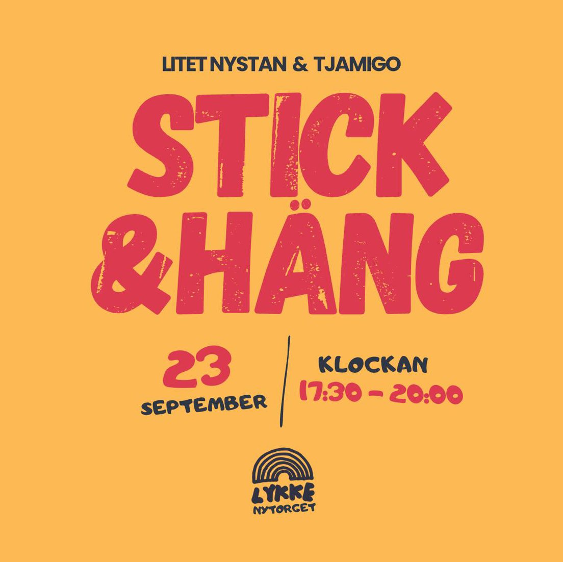 Knit & Hang feat. Litet Nystan