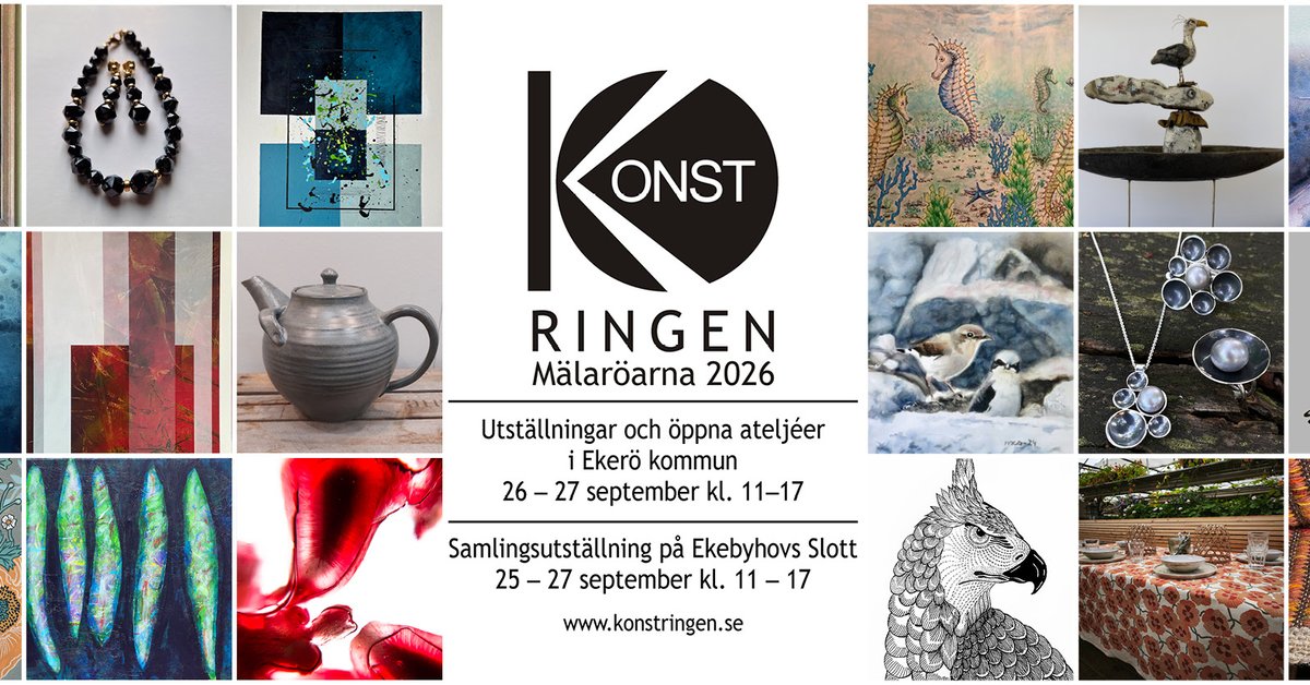 Konstringen in Mälaröarna
