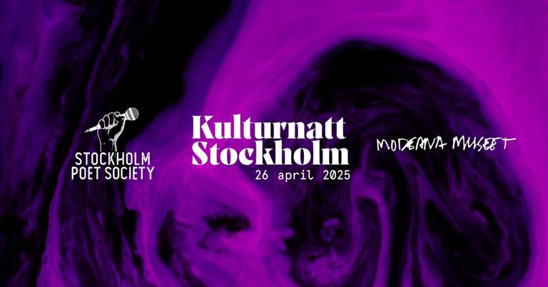 Kulturnatt: Poetry evening with Open Mic and Workshop