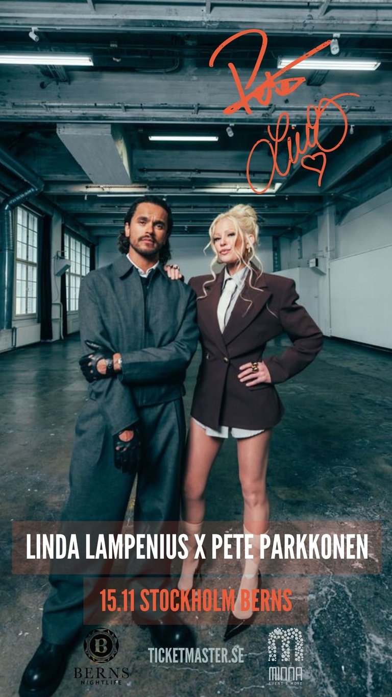 Linda Lampenius X Pete Parkkonen