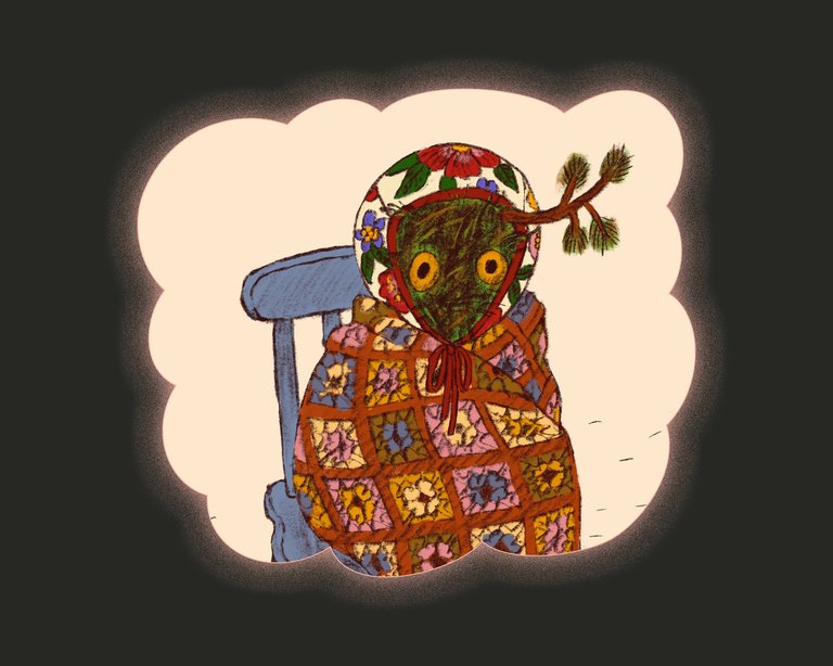 Illustration from the children’s book Barrbarnet by Klara Bartilsson.