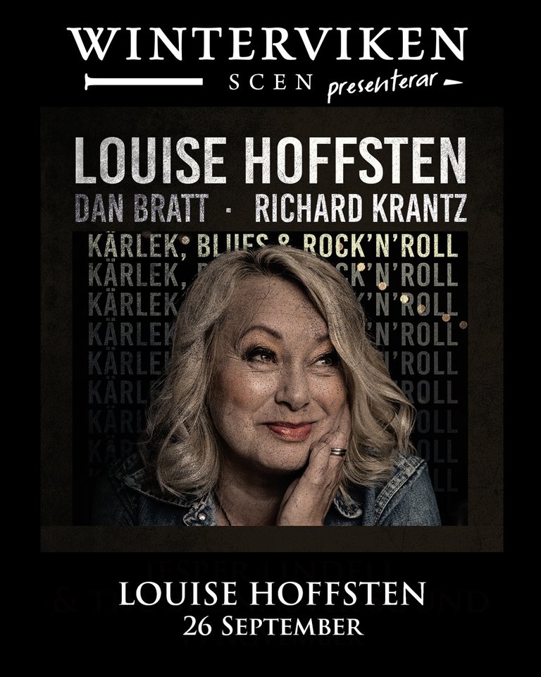 LOUISE HOFFSTEN LOVE, BLUES & ROCK´N´ROLL