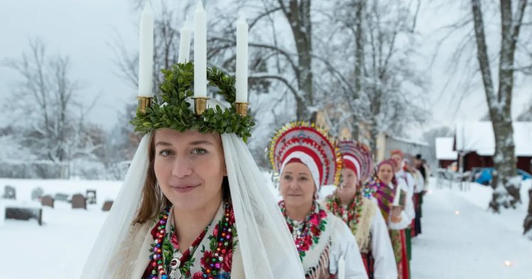 Lucia Concert with Dalarnas Lussibrud