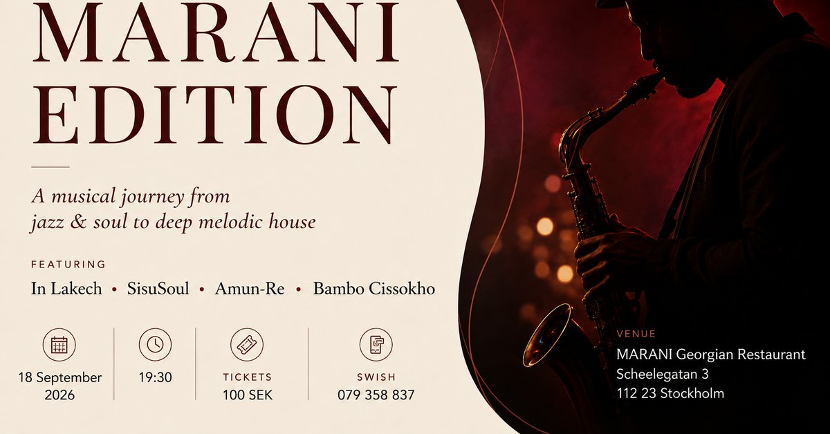 LUMA Sessions · Vol. 01 — Marani Edition