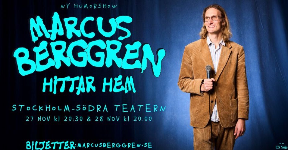 Marcus Berggren - standup in Swedish