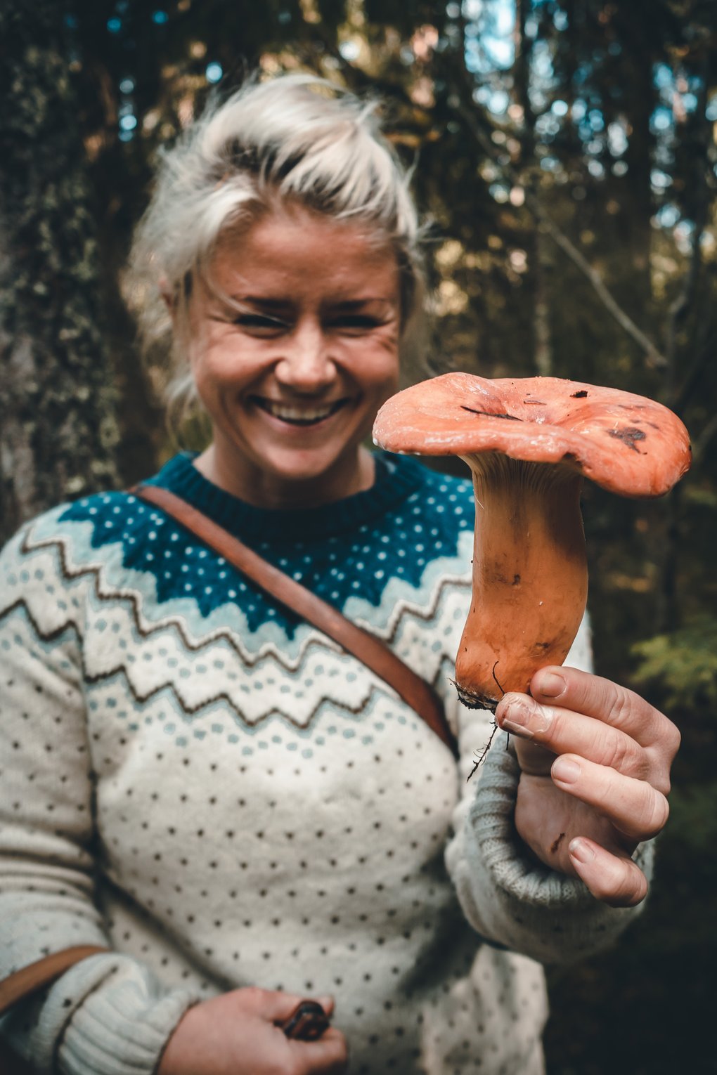 Mushroom course and tasting