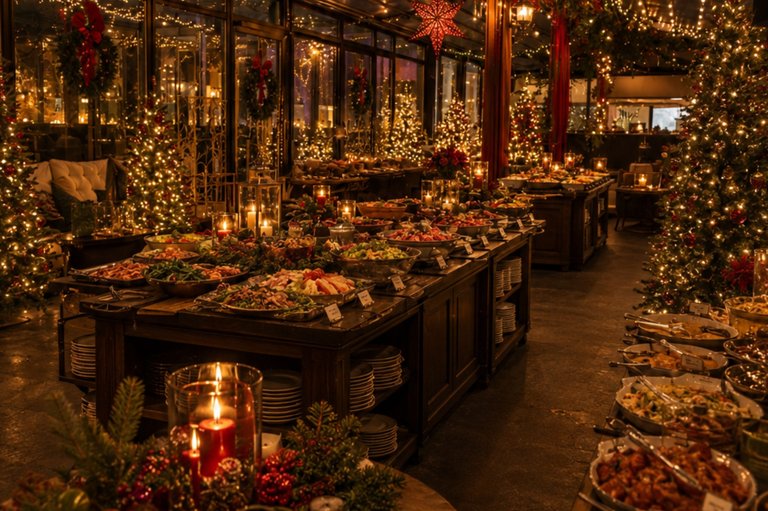 New Swedish-Asian Christmas Buffet in Stockholm City 2026.