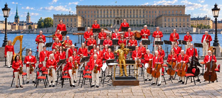 New Year's concert with the Stockholm Strauss Orchestra
