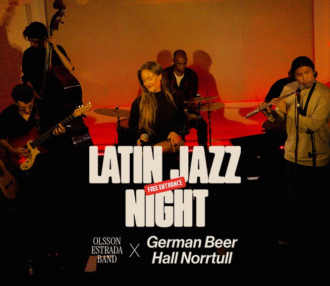 Olsson Estrada Band live at German Beer Hall Norrtull