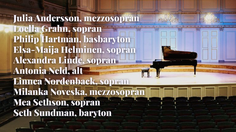 Opera Pro graduation concert
