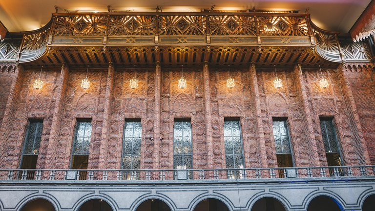 Organ Lounge at Stockholm City Hall