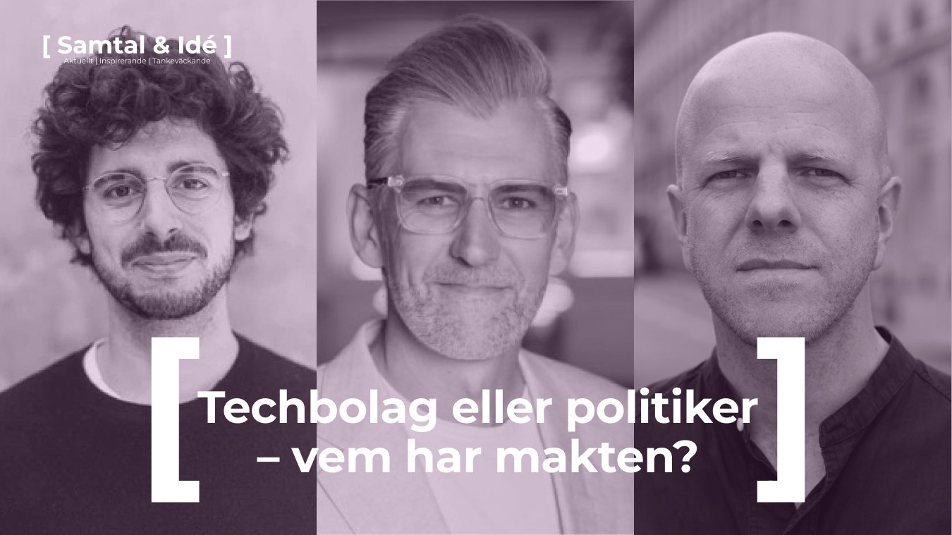 Panel discussion: Tech companies or politicians – who holds the power?