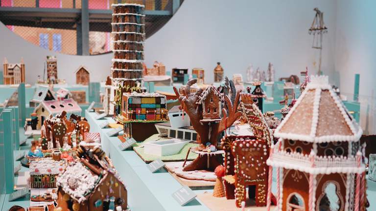 Museums in Stockholm. The Gingerbread House exhibition at ArkDes.