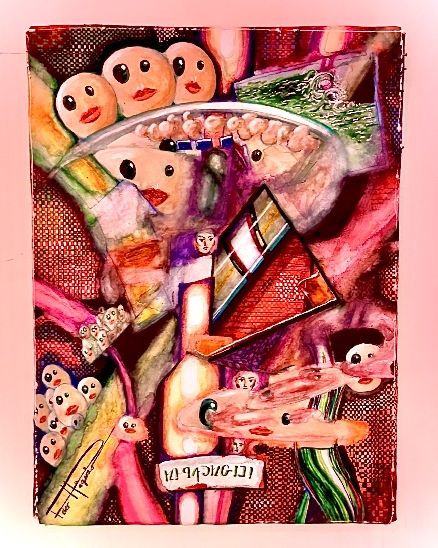 Peter Hägerås – “Album Covers, Watercolors & Flying Saucers”
